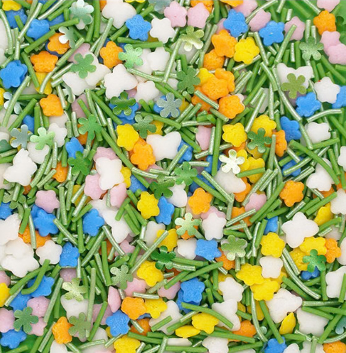 All Natural Sprinkles ~ Spring Sprinkles ~ Spring Flower Sprinkle Mix ~ Nut Free ~ Gluten Free ~ Vegan ~ Dye