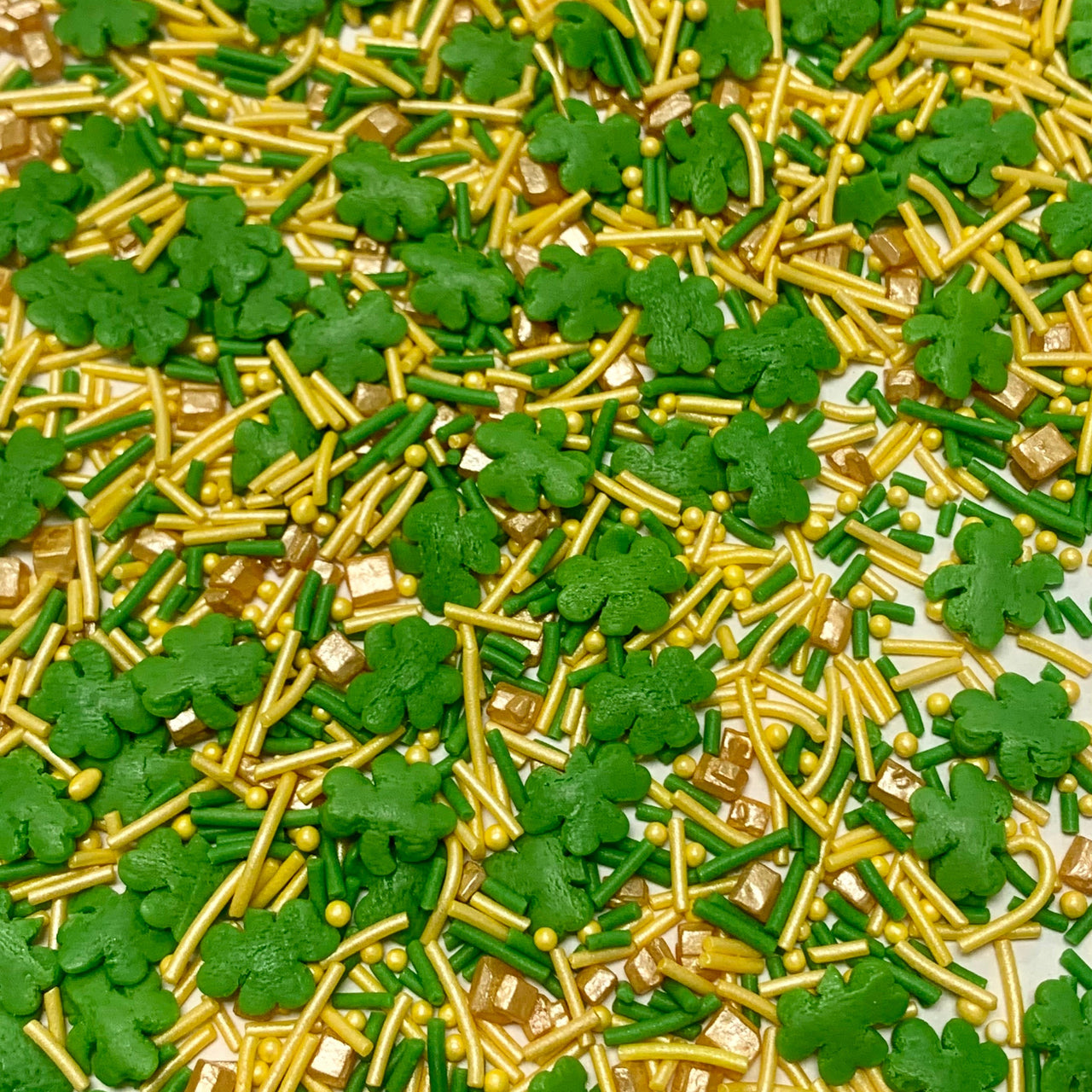 All Natural  Shamrock Sprinkles St Patrick Day