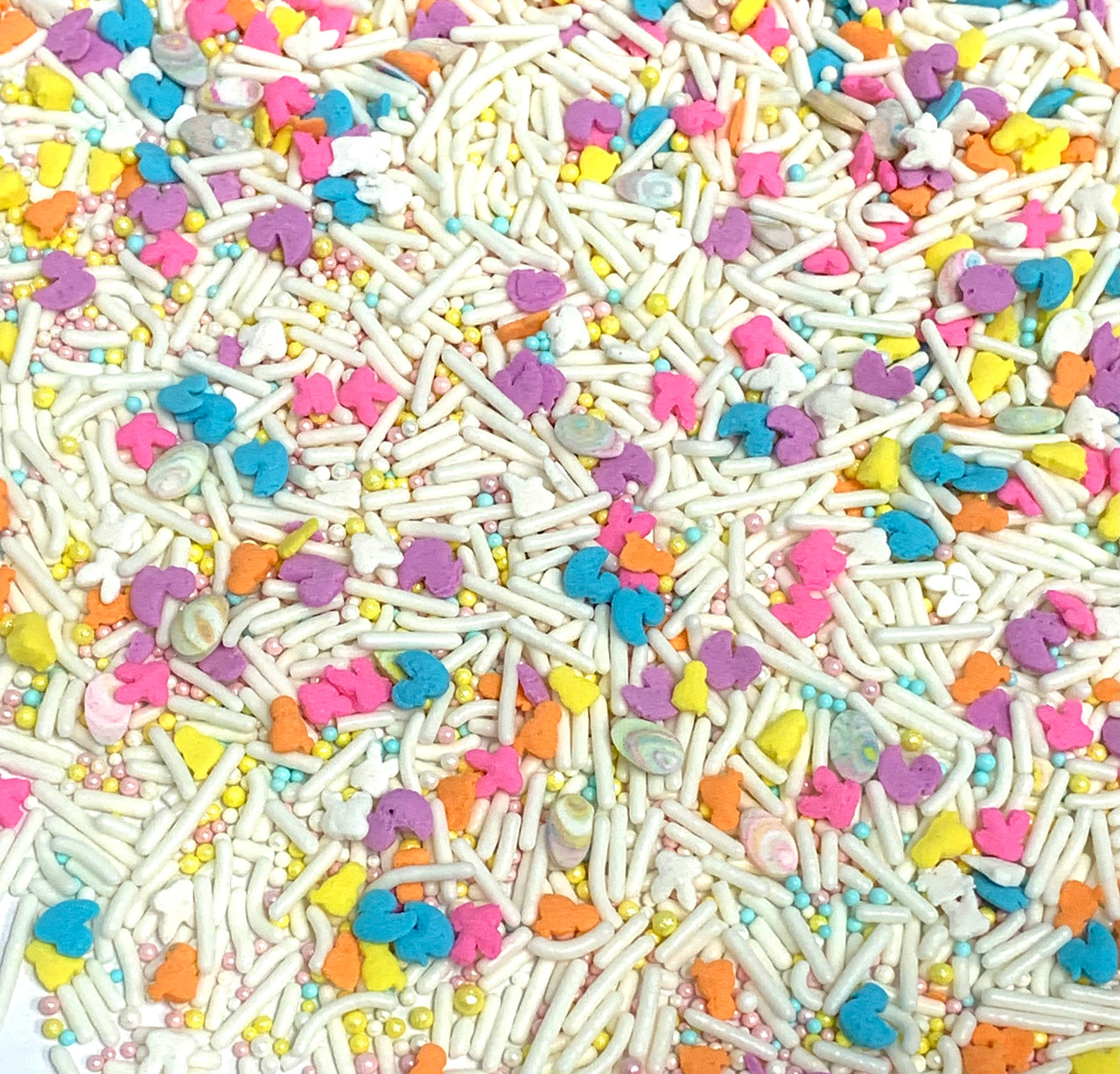 White Easter Sprinkles Mix