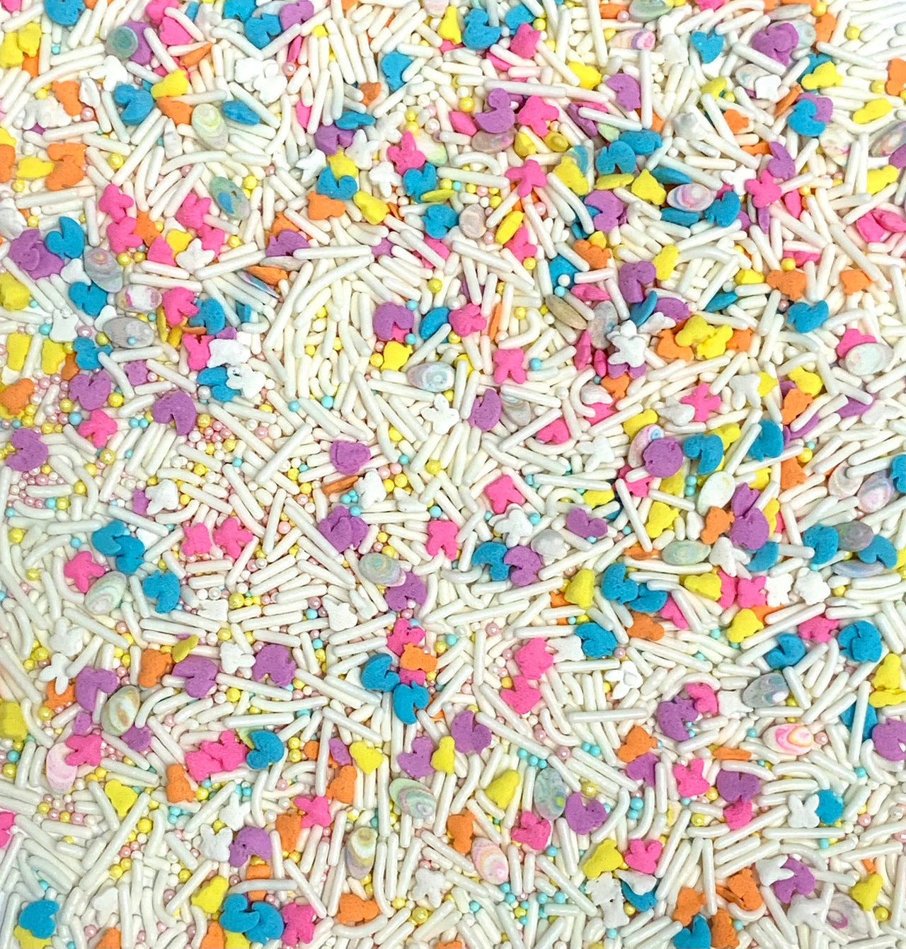 White Easter Sprinkles Mix