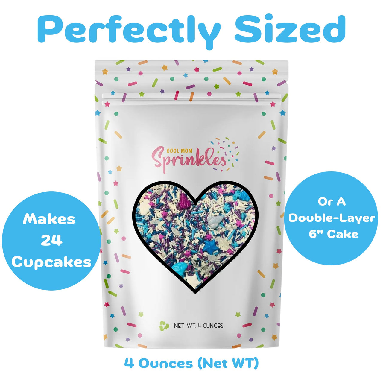 Alien Galaxy Cake Sprinkles Mix - Cool Mom Sprinkles