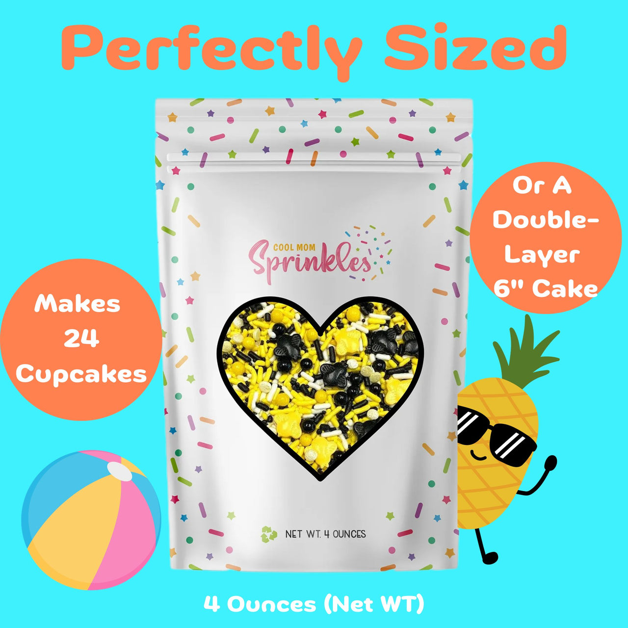 Bee Cake Sprinkles Mix - Cool Mom Sprinkles