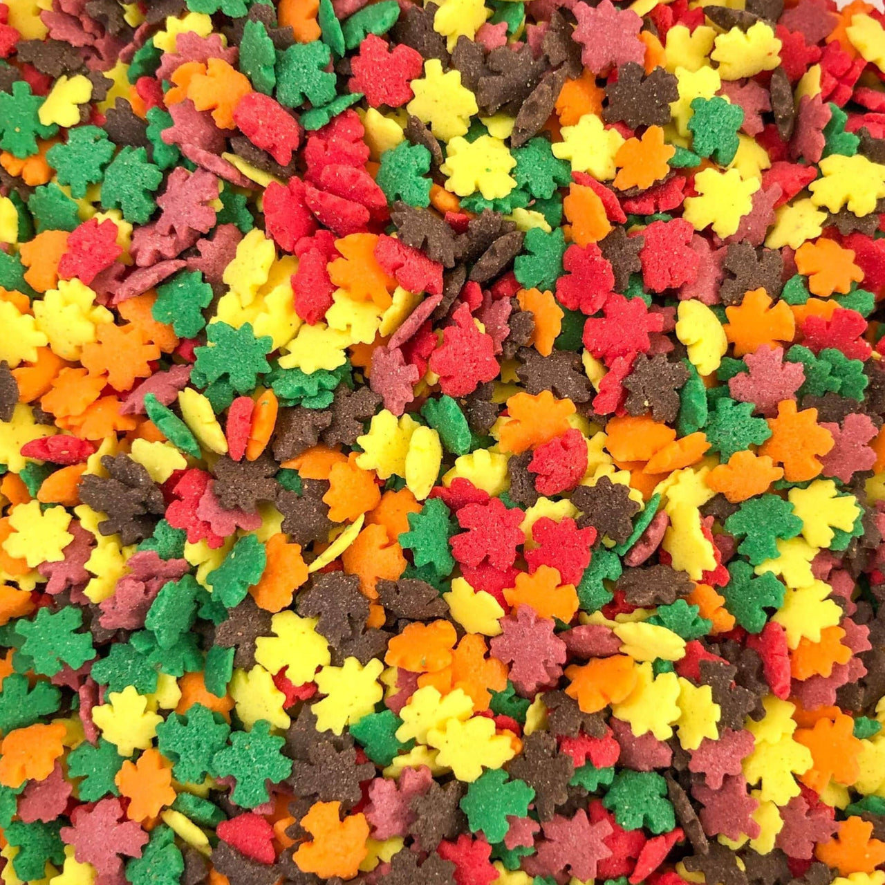 Fall Leaves Quins Sprinkles - Cool Mom Sprinkles