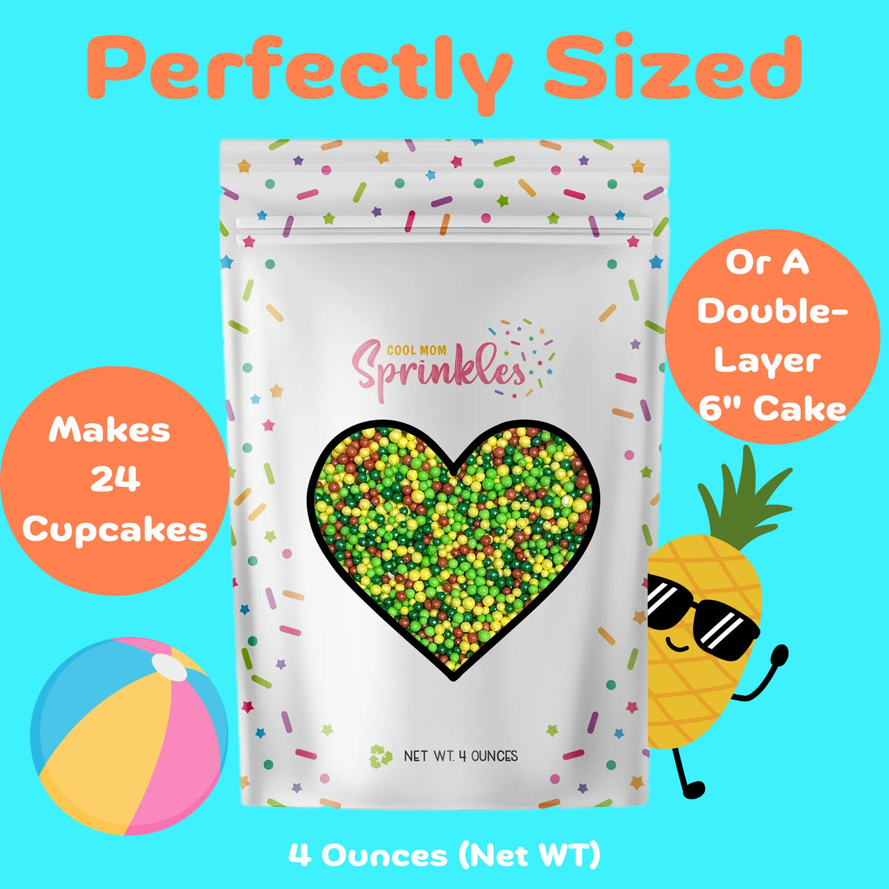 Fiesta Nonpareils - Cool Mom Sprinkles