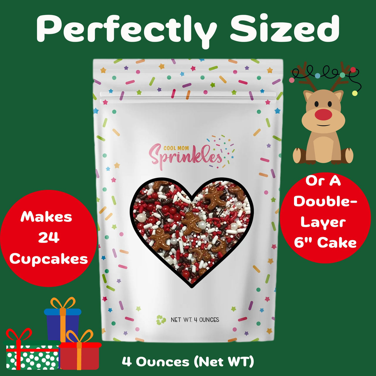 Gingerbread Sprinkles Mix - Cool Mom Sprinkles