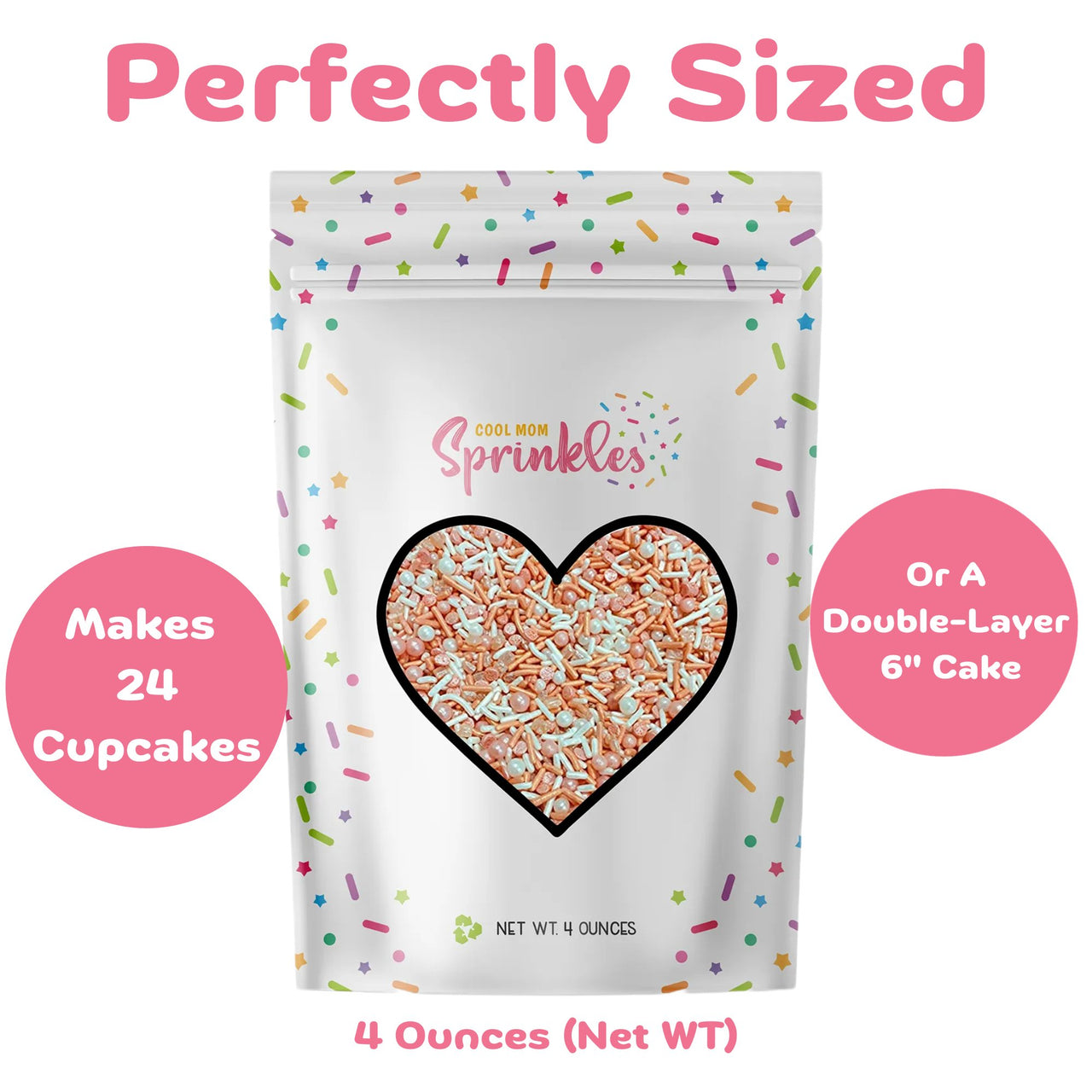 Golden Peach Sprinkles Mix - Cool Mom Sprinkles