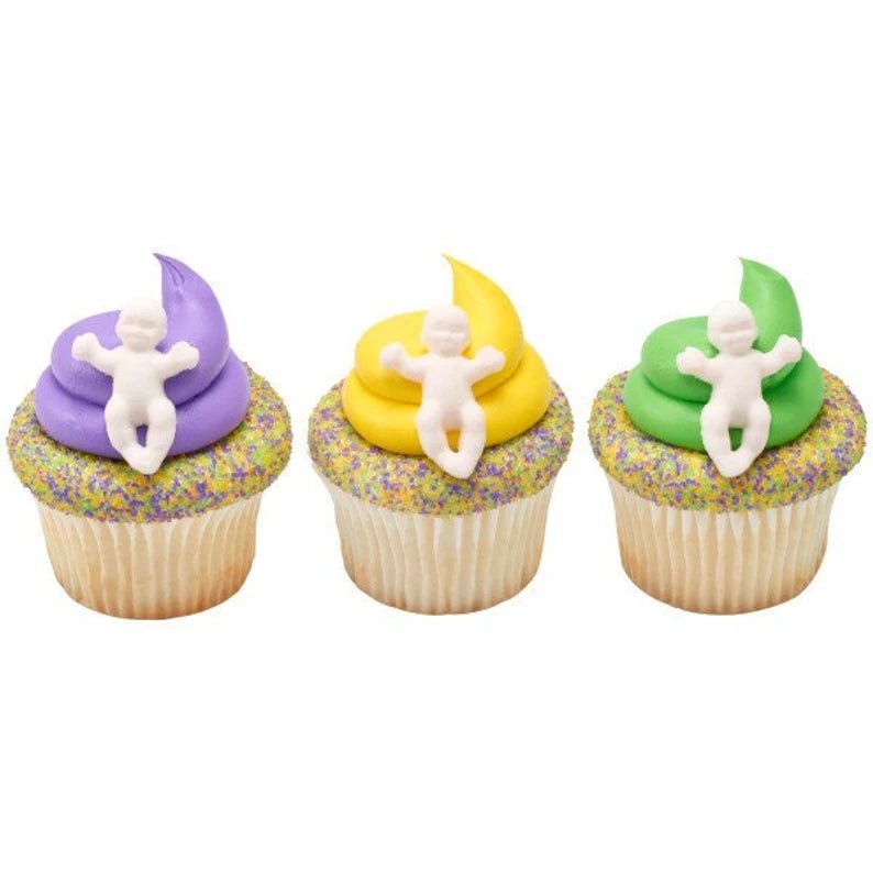 Mardi Gras King Cake Baby Topper - Cool Mom Sprinkles