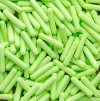 Thumbnail for Matte Green Sugar Rod Sprinkles - Cool Mom Sprinkles