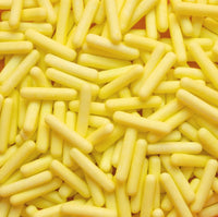 Thumbnail for Matte Yellow Sugar Rod Sprinkles - Cool Mom Sprinkles