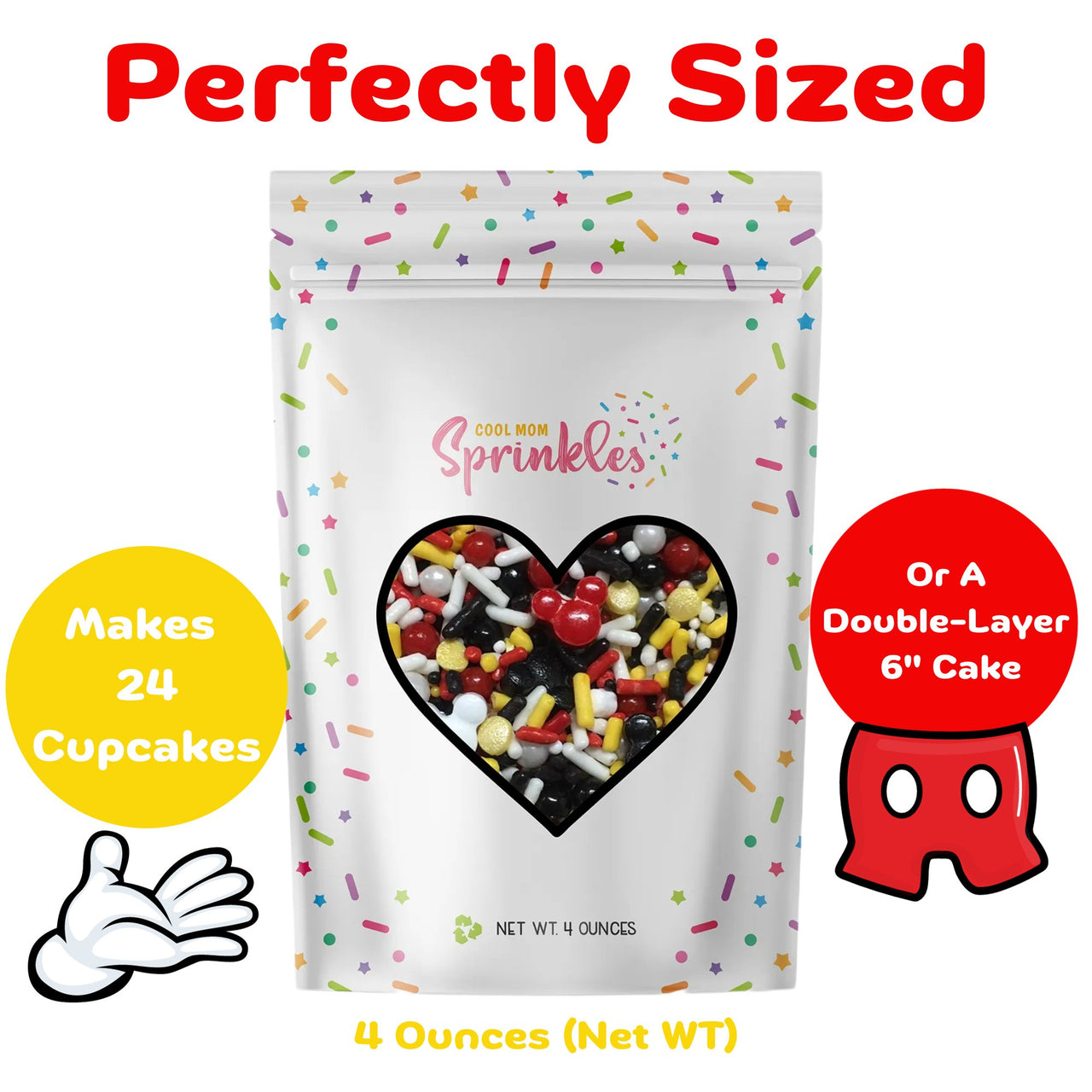 Mickey Mouse Sprinkles Mix - Cool Mom Sprinkles