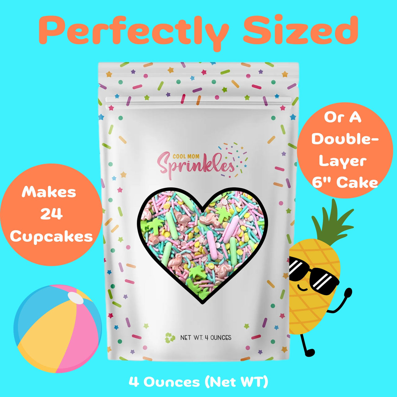 Palm Springs Sprinkles Mix - Cool Mom Sprinkles