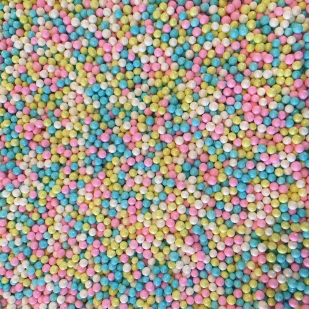 Pastel Nonpareils 4mm - Cool Mom Sprinkles