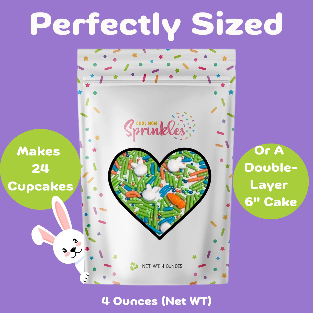 Peter Cottontail Easter Sprinkles Mix - Cool Mom Sprinkles