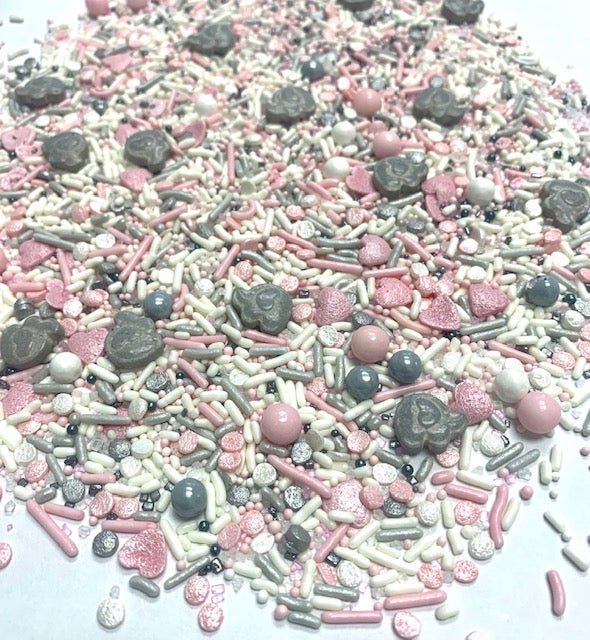 Pink Baby Shower Sprinkles Mix - Cool Mom Sprinkles