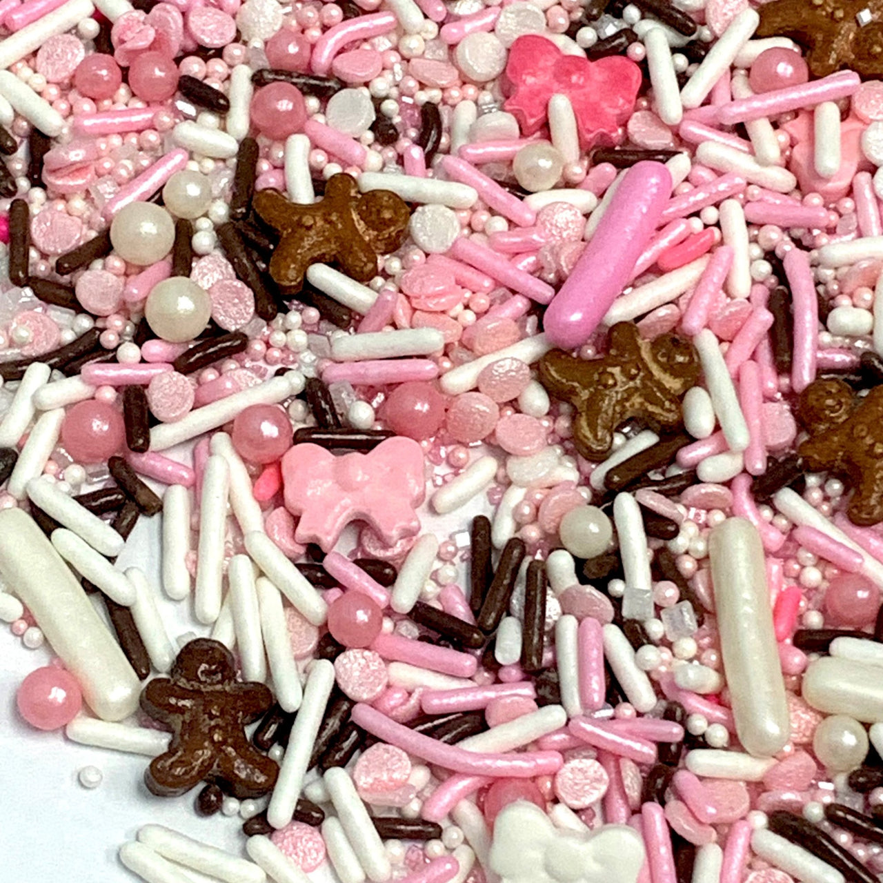 Pink Gingerbread Sprinkles Mix - Cool Mom Sprinkles