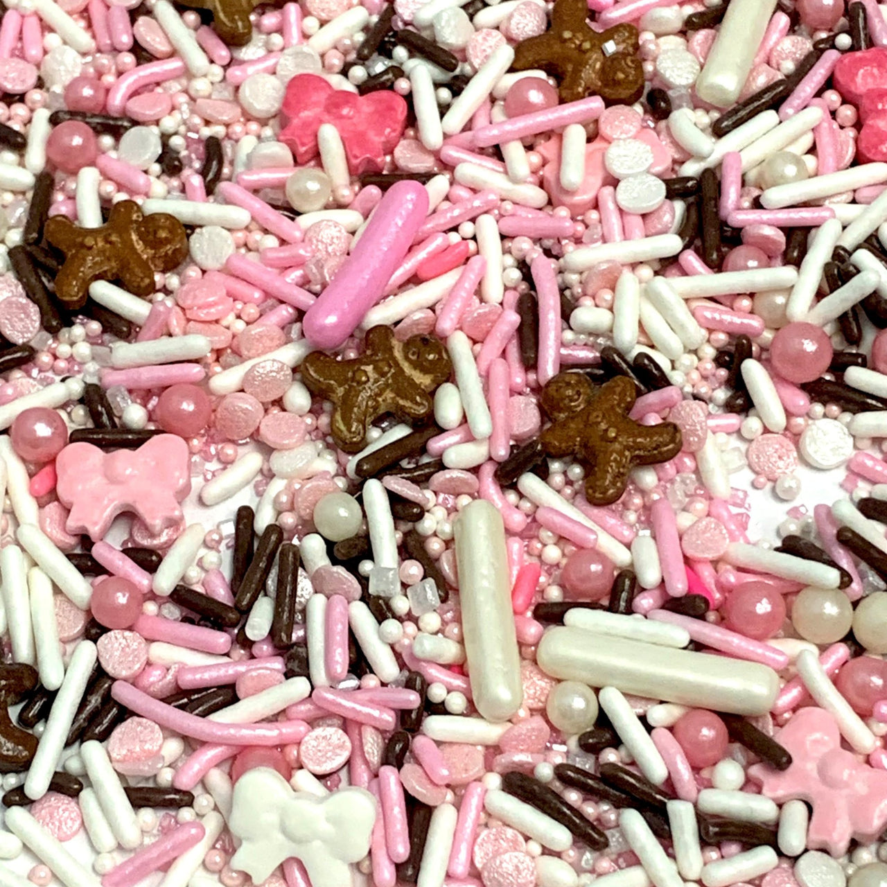 Pink Gingerbread Sprinkles Mix - Cool Mom Sprinkles