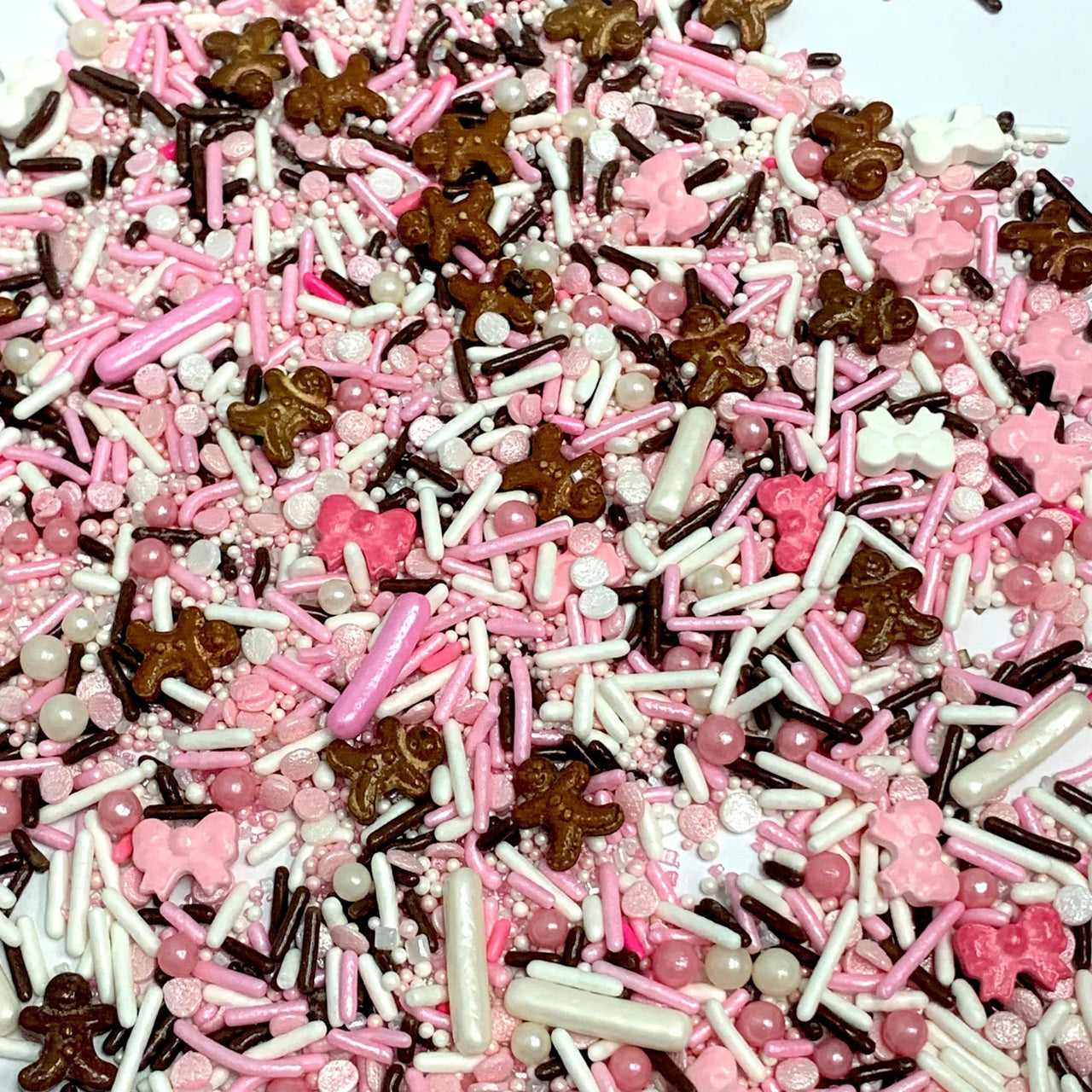 Pink Gingerbread Sprinkles Mix - Cool Mom Sprinkles