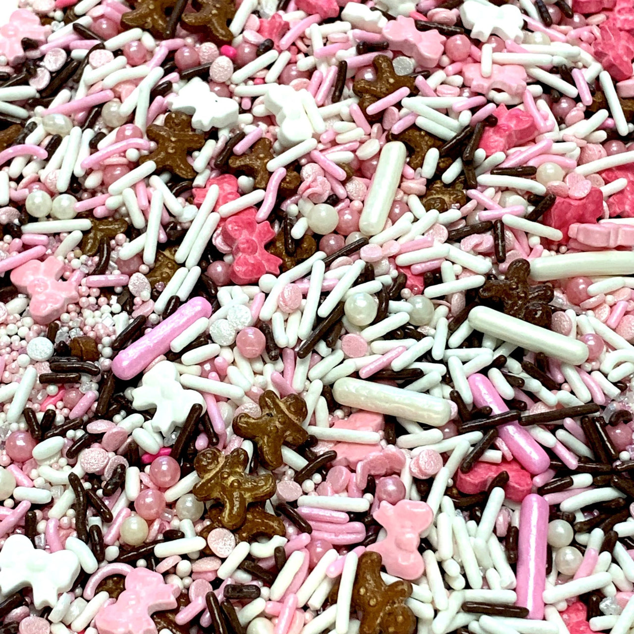 Pink Gingerbread Sprinkles Mix - Cool Mom Sprinkles