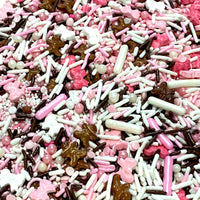 Thumbnail for Pink Gingerbread Sprinkles Mix - Cool Mom Sprinkles