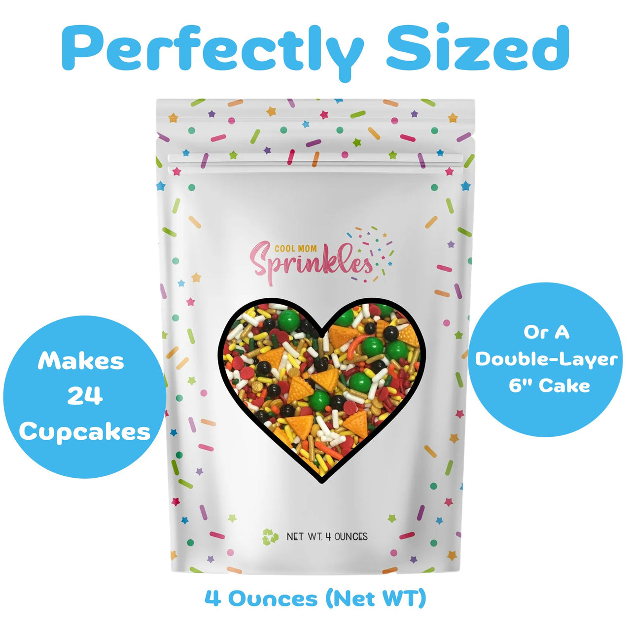 Pizza Party Sprinkles Mix - Cool Mom Sprinkles