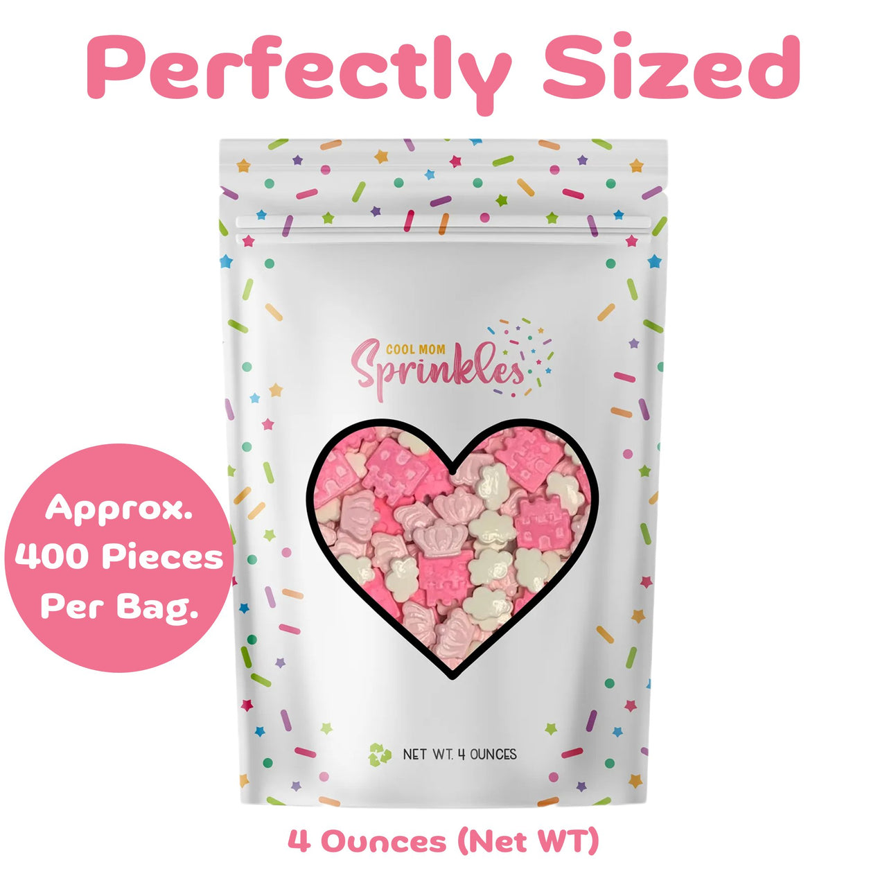 Princess World Shaped Sprinkles Mix - Cool Mom Sprinkles