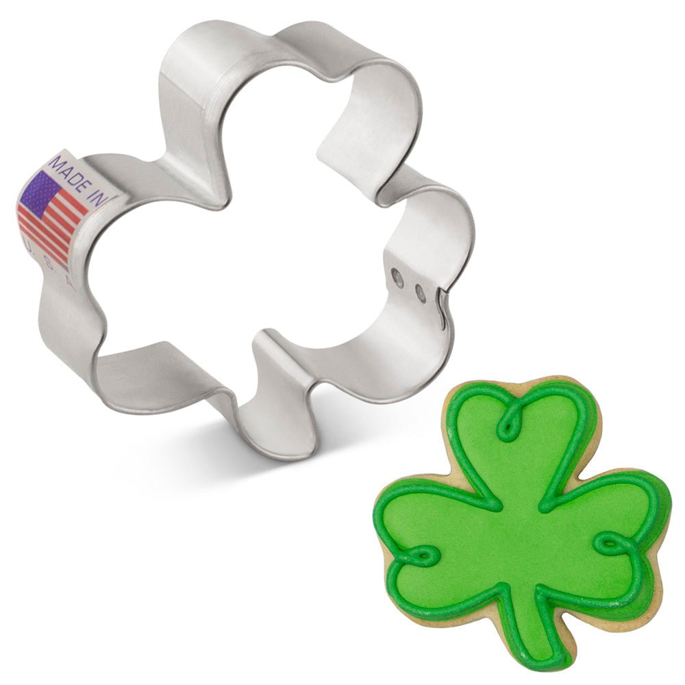 Shamrock Cookie Cutter - Cool Mom Sprinkles