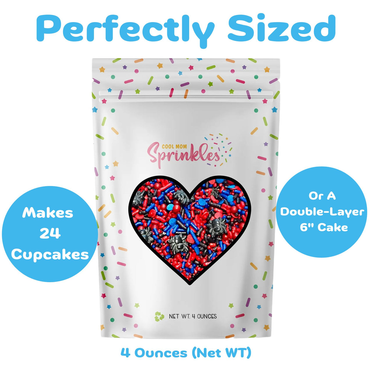 Spider Man Sprinkles Mix - Cool Mom Sprinkles