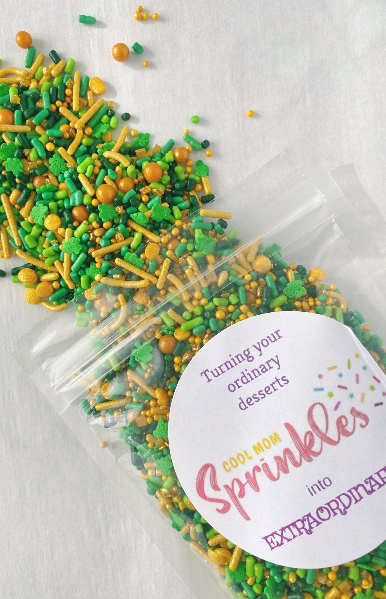 St Patrick's Day Sprinkles Mix - Cool Mom Sprinkles