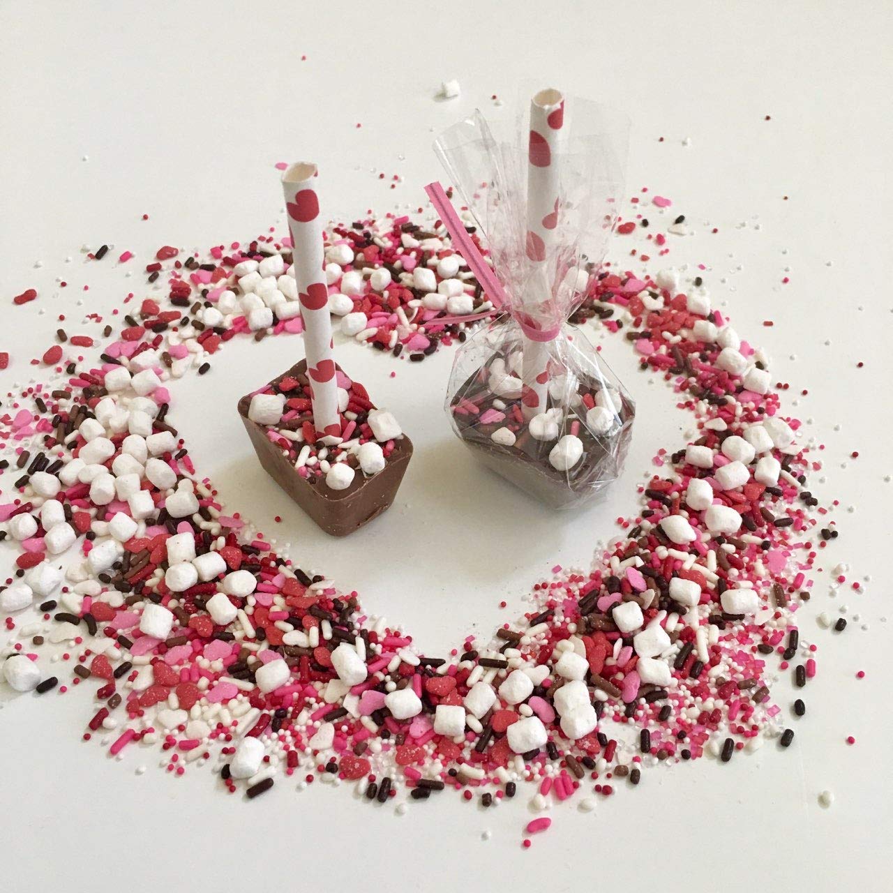 Valentines Hot Cocoa Bomb Sprinkles Mix - Cool Mom Sprinkles