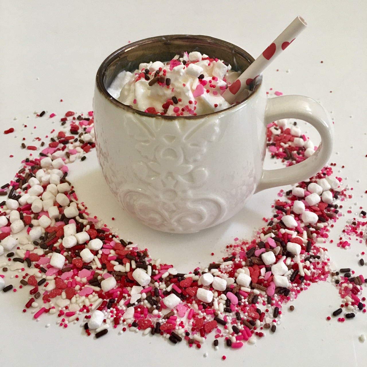 Valentines Hot Cocoa Bomb Sprinkles Mix - Cool Mom Sprinkles