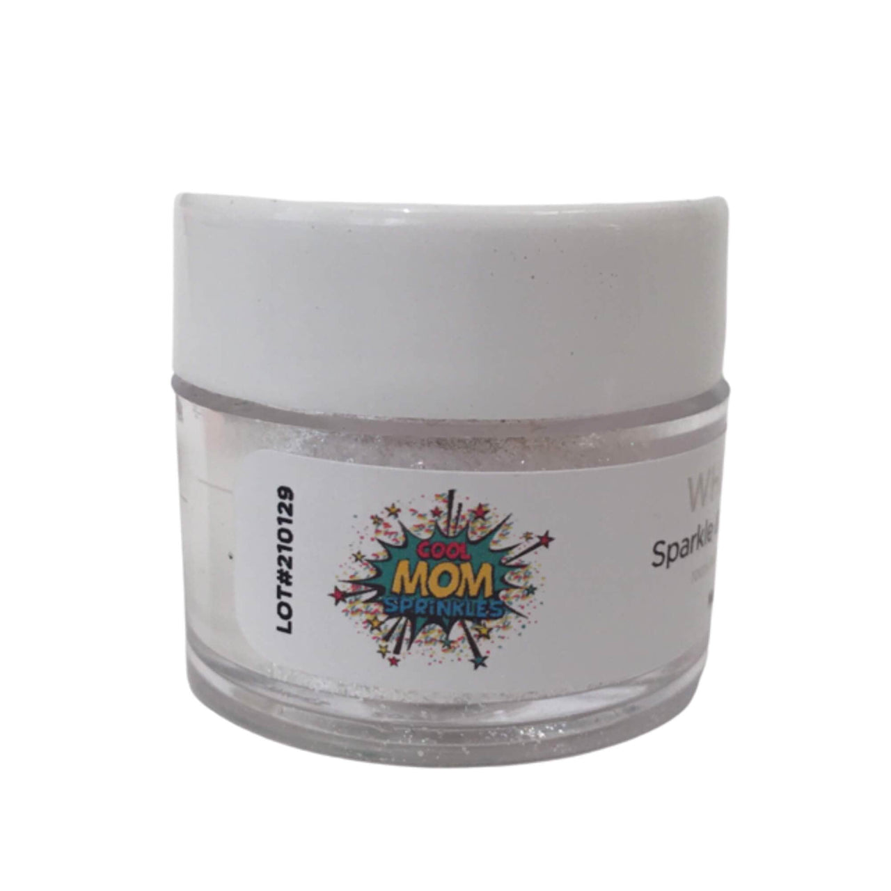 White Pearl Glitter Dust - Cool Mom Sprinkles