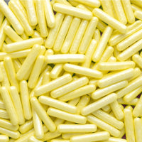 Thumbnail for Yellow Pearlized Rod Sprinkles - Cool Mom Sprinkles